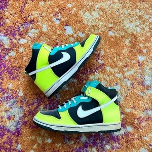 Used high top Nikes